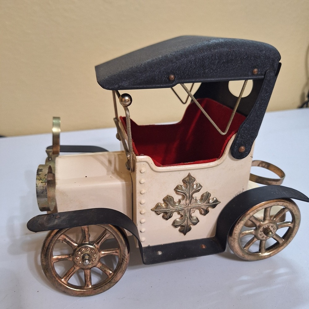 Vintage‎ Musical Car Decanter Japan Music Box Barware Display Missing Parts - Picture 3 of 6